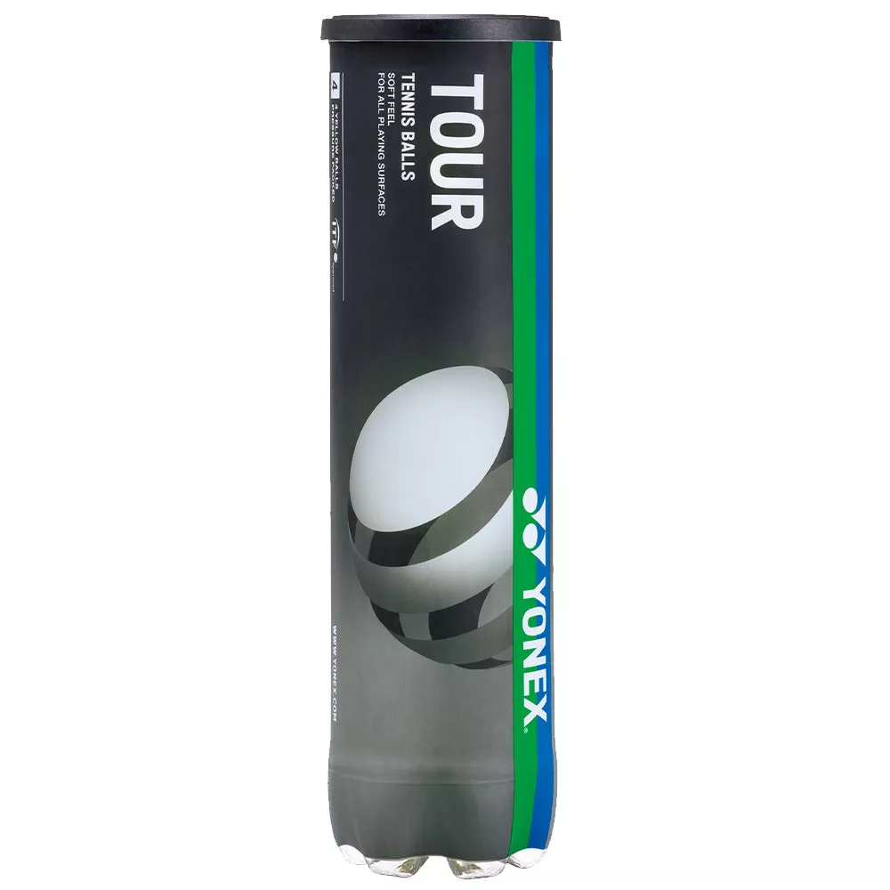 Tube de 4 balles Yonex Tour