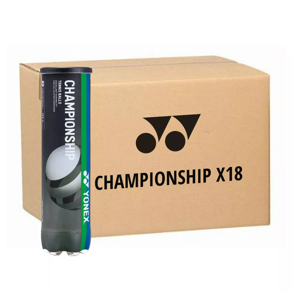 Yonex Championship 4 stuks geel