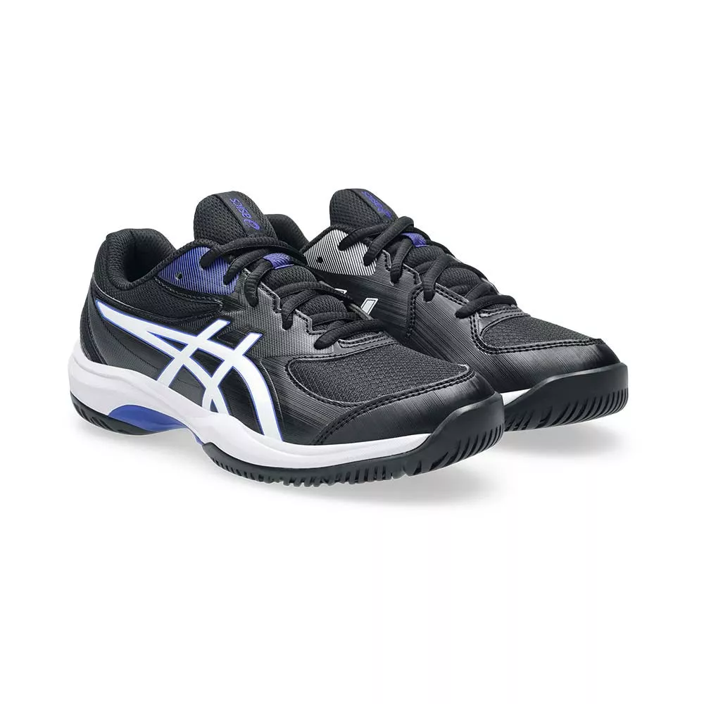 Chaussures Asics Gel Game GS Junior Noir / Blanc