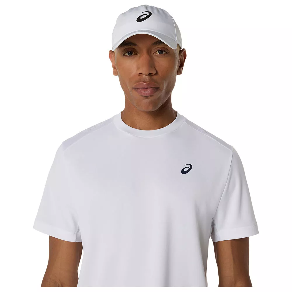 T-Shirt Asics Court SS Blanc