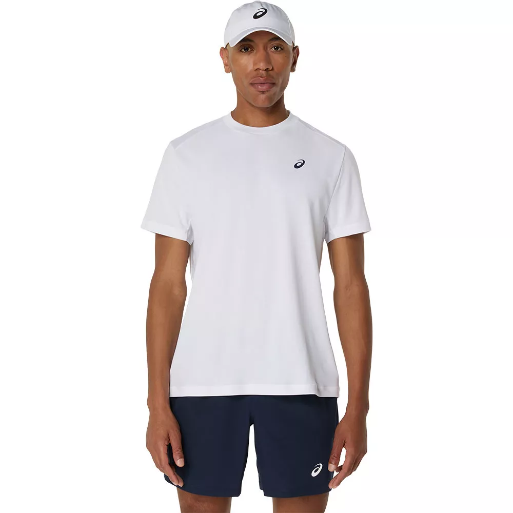 T-Shirt Asics Court SS Blanc