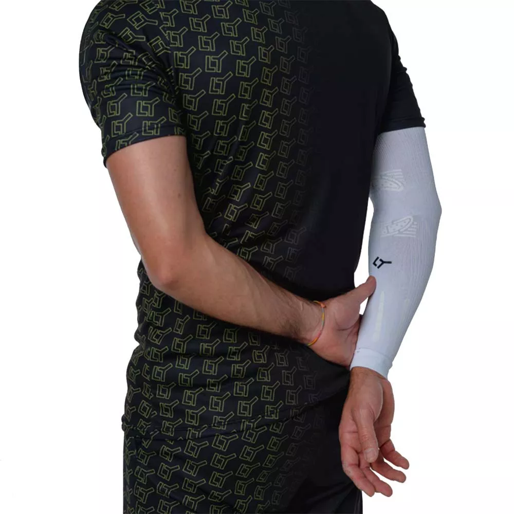 Manchon de compression Floky NO-STRAIN Blanc