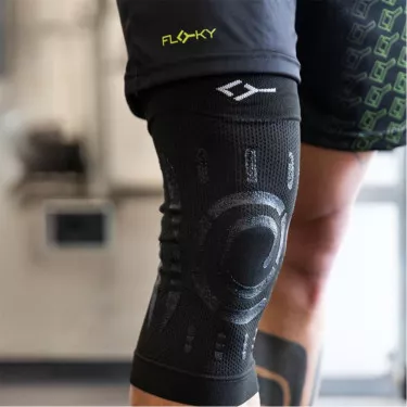 Genouillère Floky Knee Support Gauche Noir