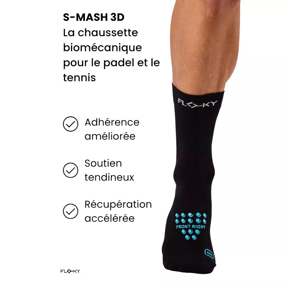 Compressiesokken BV Sport PADEL COMPRESSION Wit