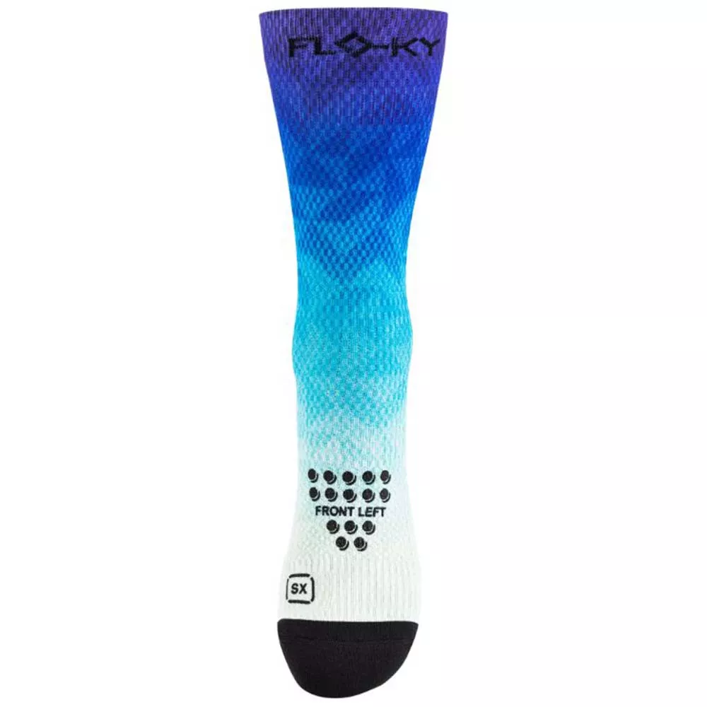 Compressiesokken Floky S-MASH 3D FANTASY Bali Blauw
