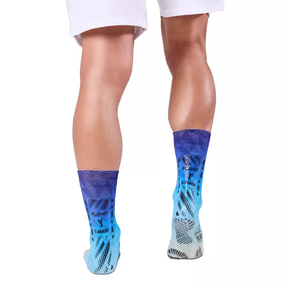 Compressiesokken Floky S-MASH 3D FANTASY Bali Blauw
