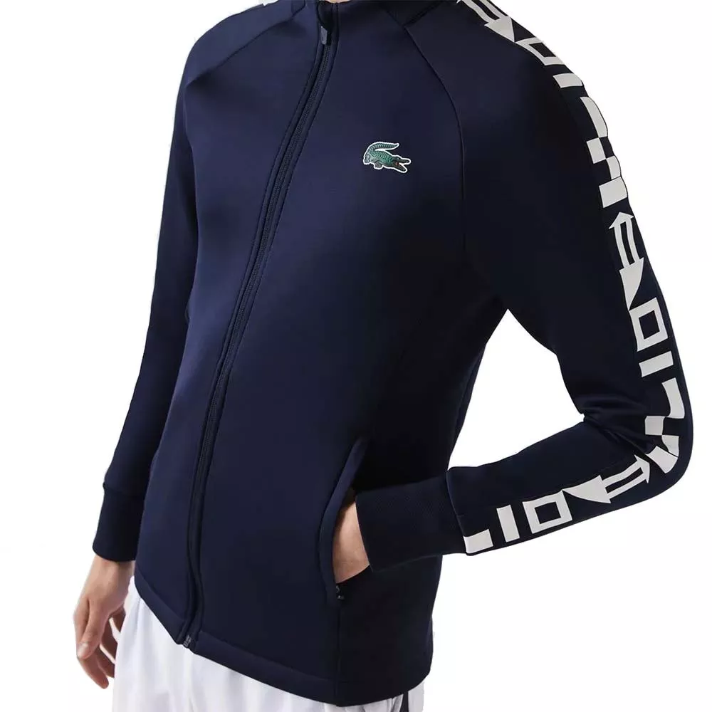 Veste zippée Lacoste Tennis Bleu marine