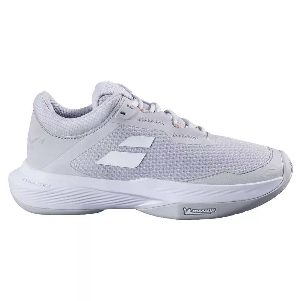 Chaussures Babolat SFX 4 All Court Femme Blanc / Argent