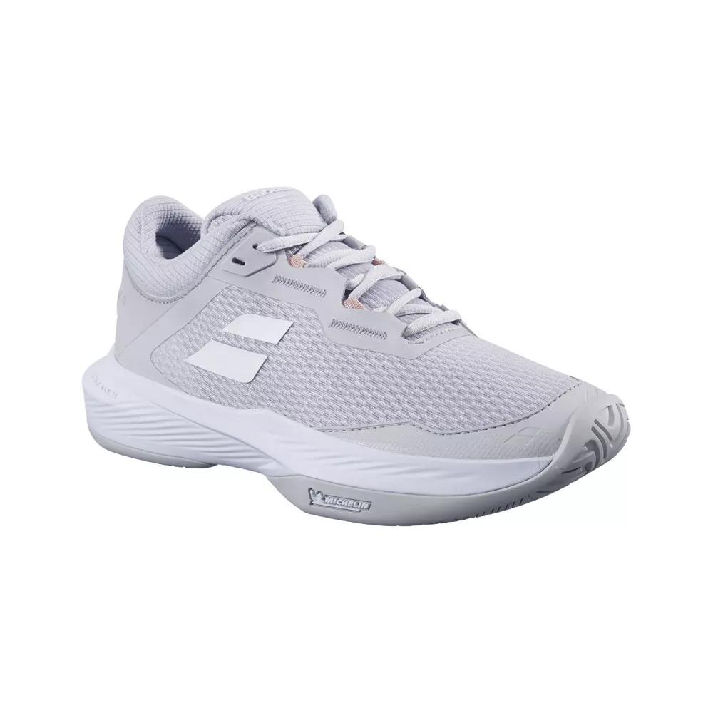 Chaussures Babolat SFX 4 All Court Femme Blanc / Argent