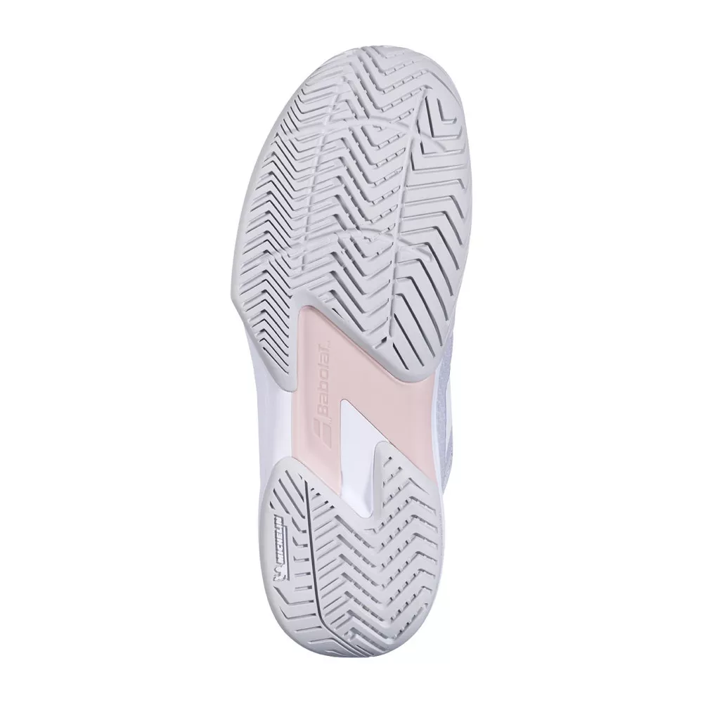 Chaussures Babolat SFX 4 All Court Femme Blanc / Argent
