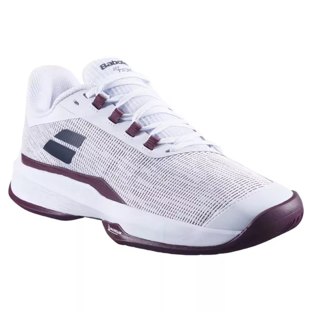 Chaussures Babolat Jet Tere 2 All Court Blanc / Bordeaux