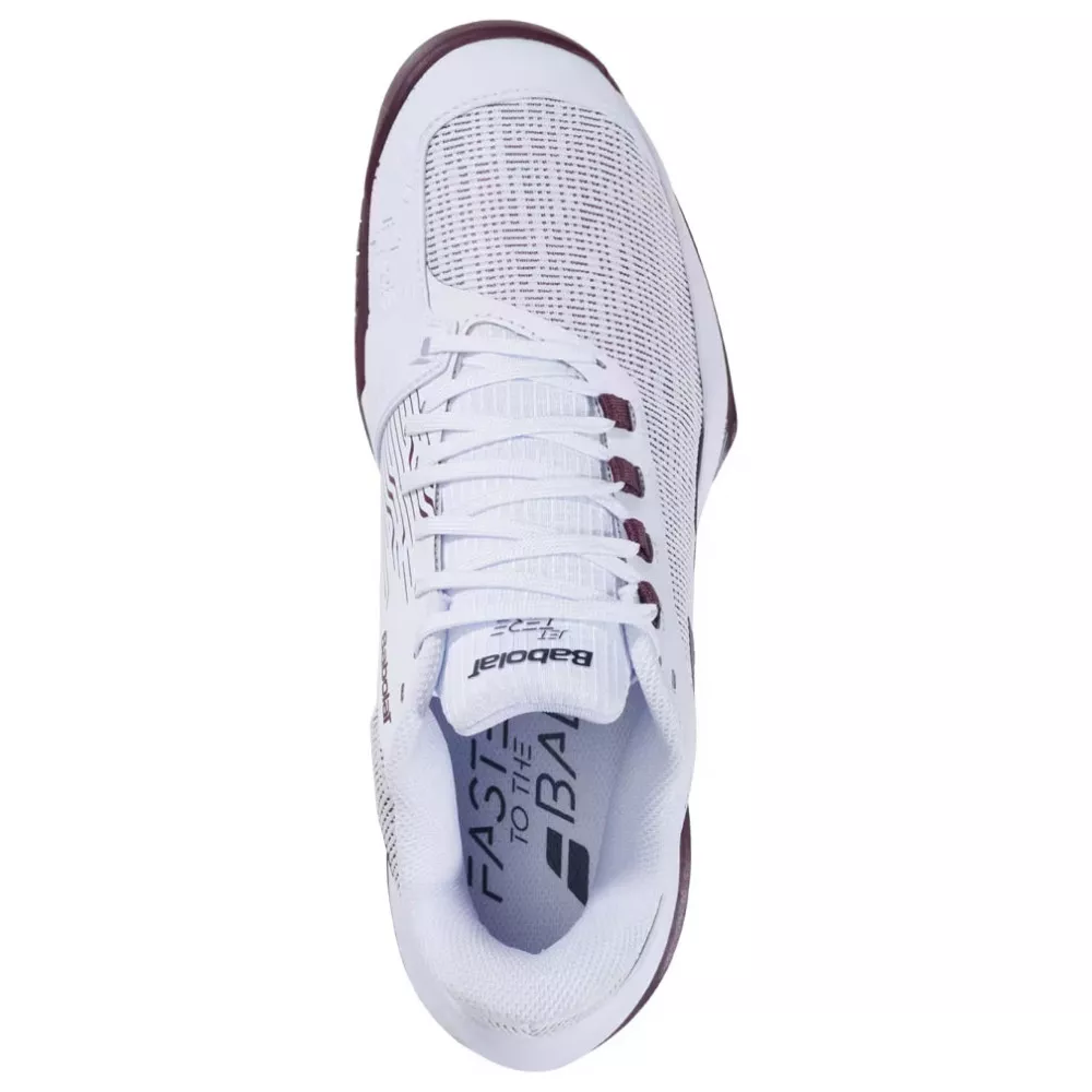 Chaussures Babolat Jet Tere 2 All Court Blanc / Bordeaux