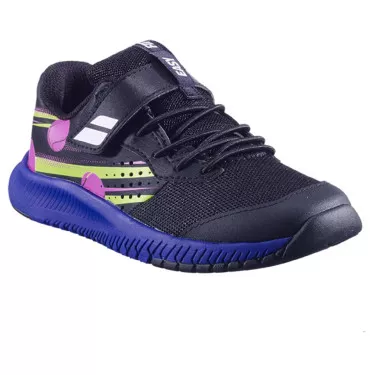 Chaussures Babolat Pulsion Kid All Court Junior Noir / Bleu