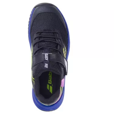 Chaussures Babolat Pulsion Kid All Court Junior Noir / Bleu