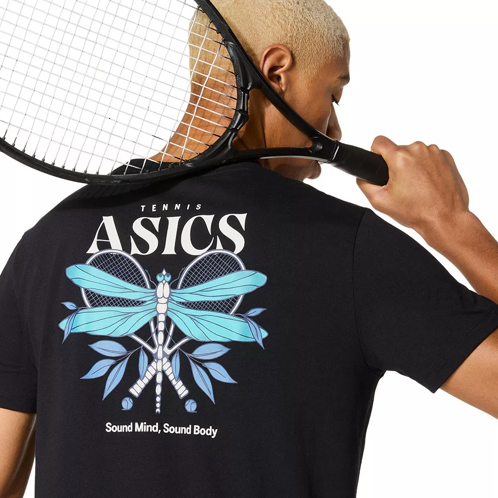 Asics Court Graphic T-Shirt Wit