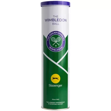 Slazenger Wimbledon 4 Stuks Geel