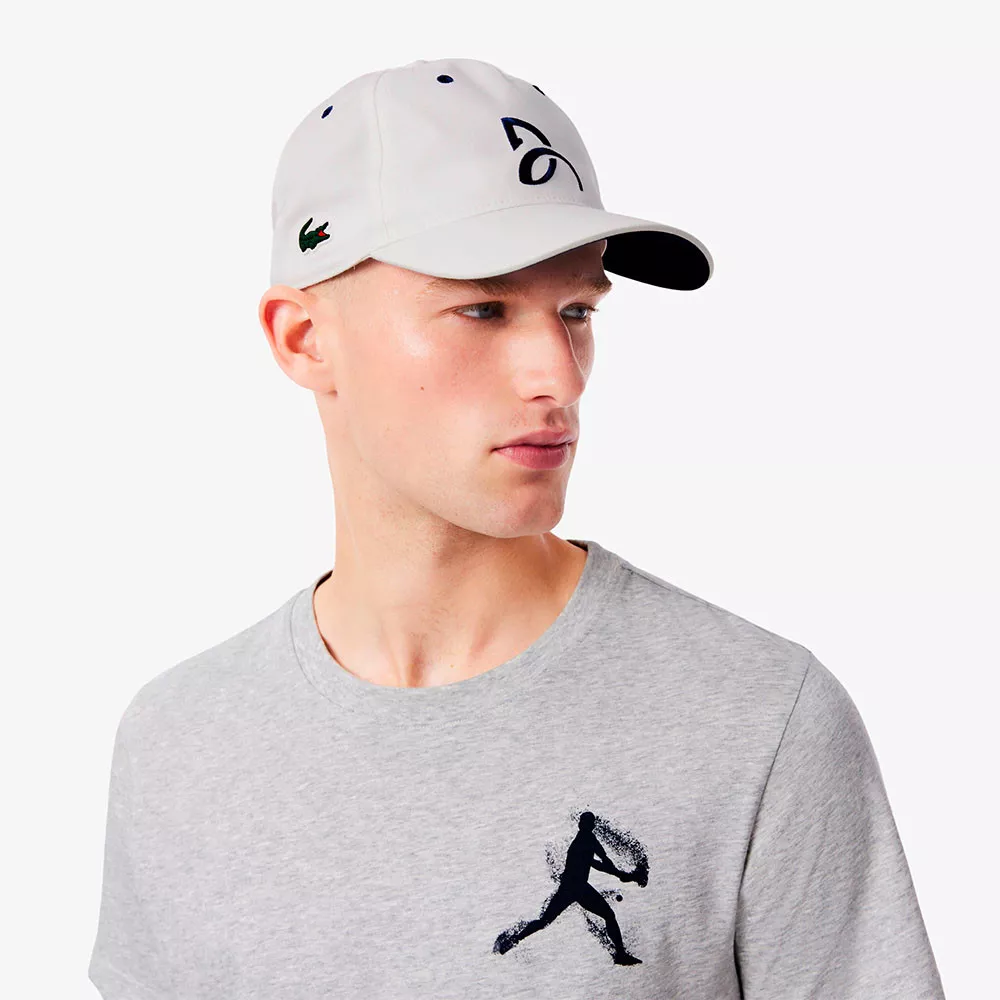 Pack T-Shirt + Casquette Lacoste Tennis x Novak Djokovic Rouge