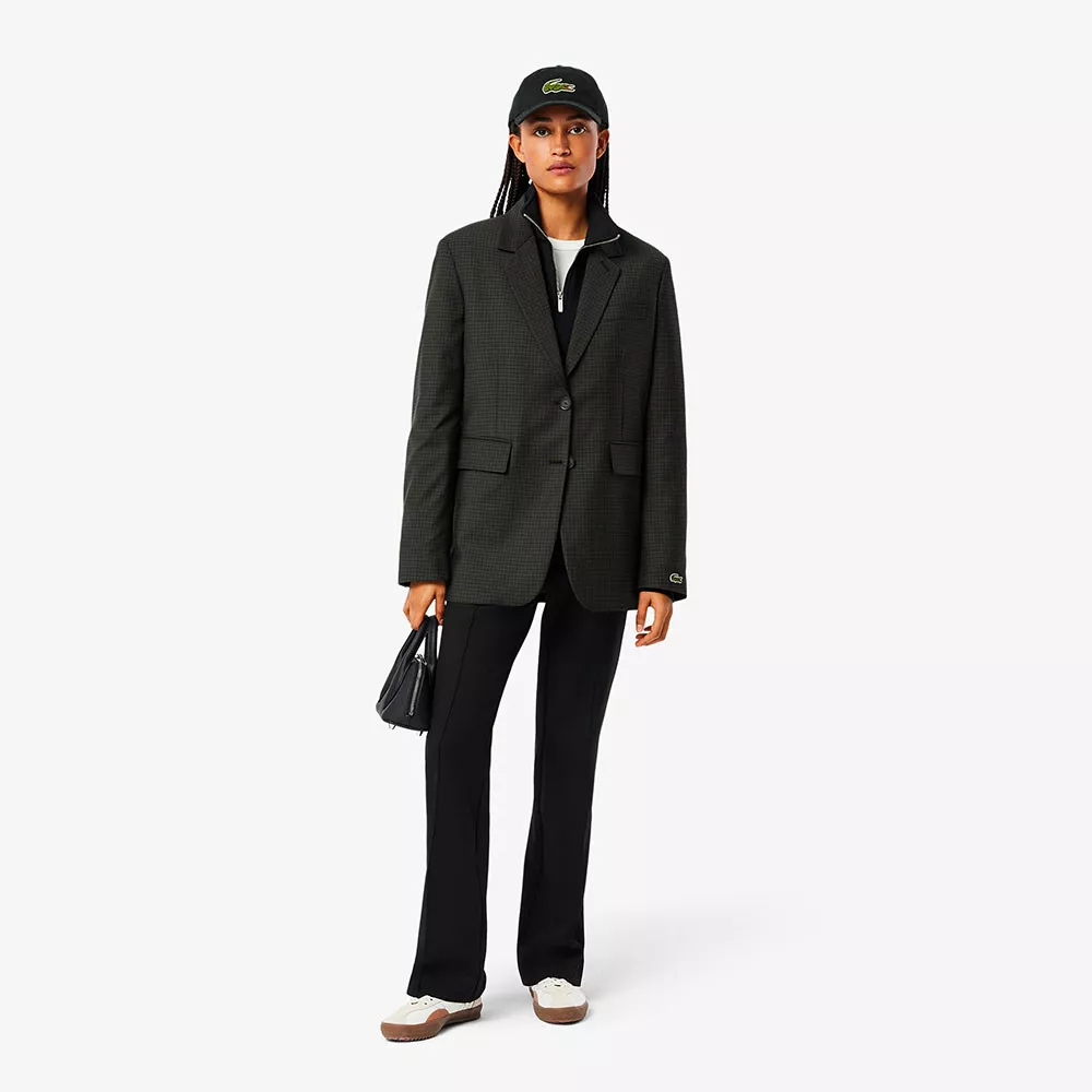 Casquette Lacoste Twill De Coton Noir