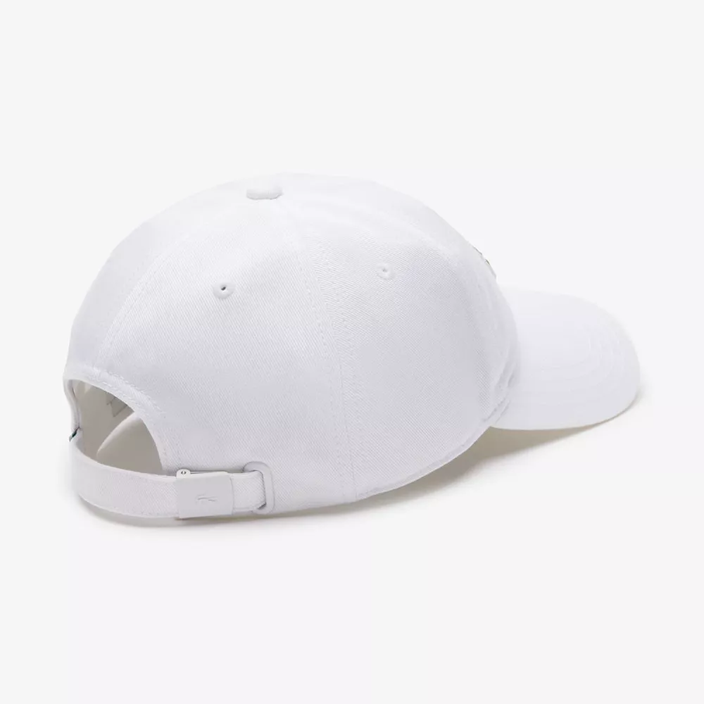 Lacoste Katoenen Twill Zwarte Pet