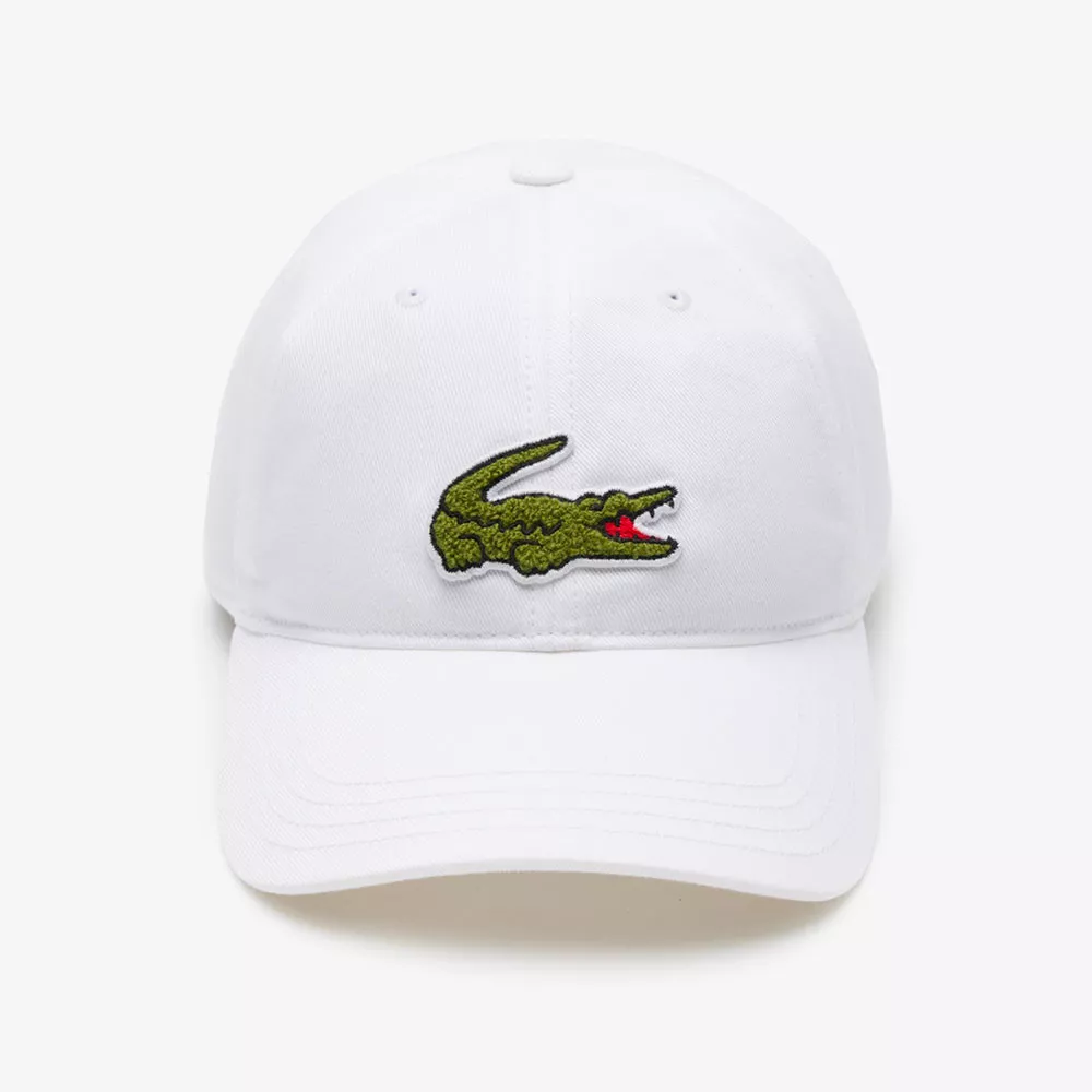 Lacoste Katoenen Twill Zwarte Pet