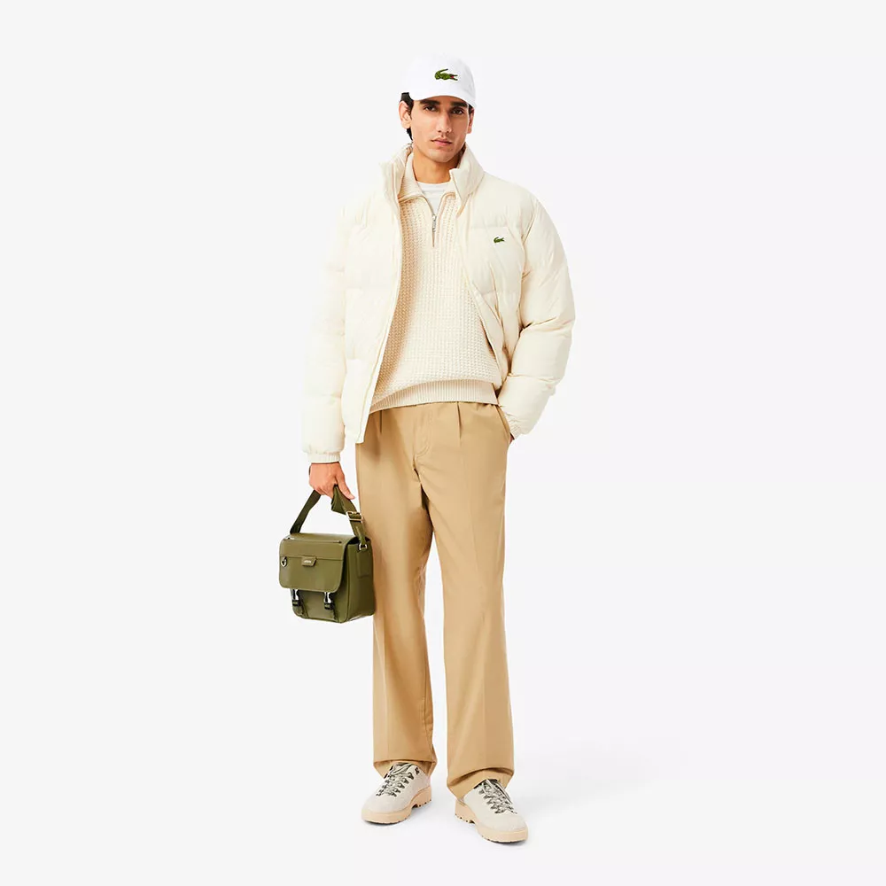 Lacoste Katoenen Twill Zwarte Pet