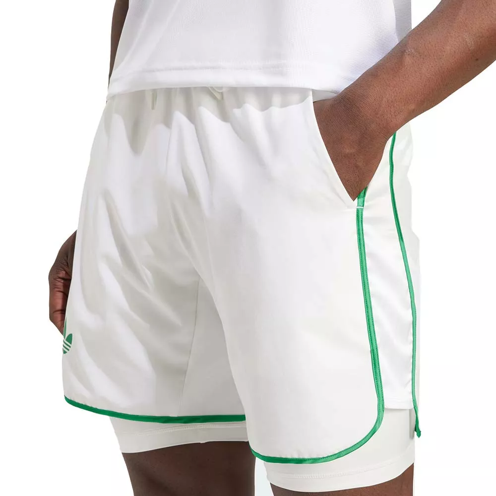Adidas Pro 2N1 Wit Short