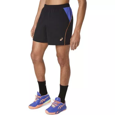 Short Asics Padel Court Noir / Bleu