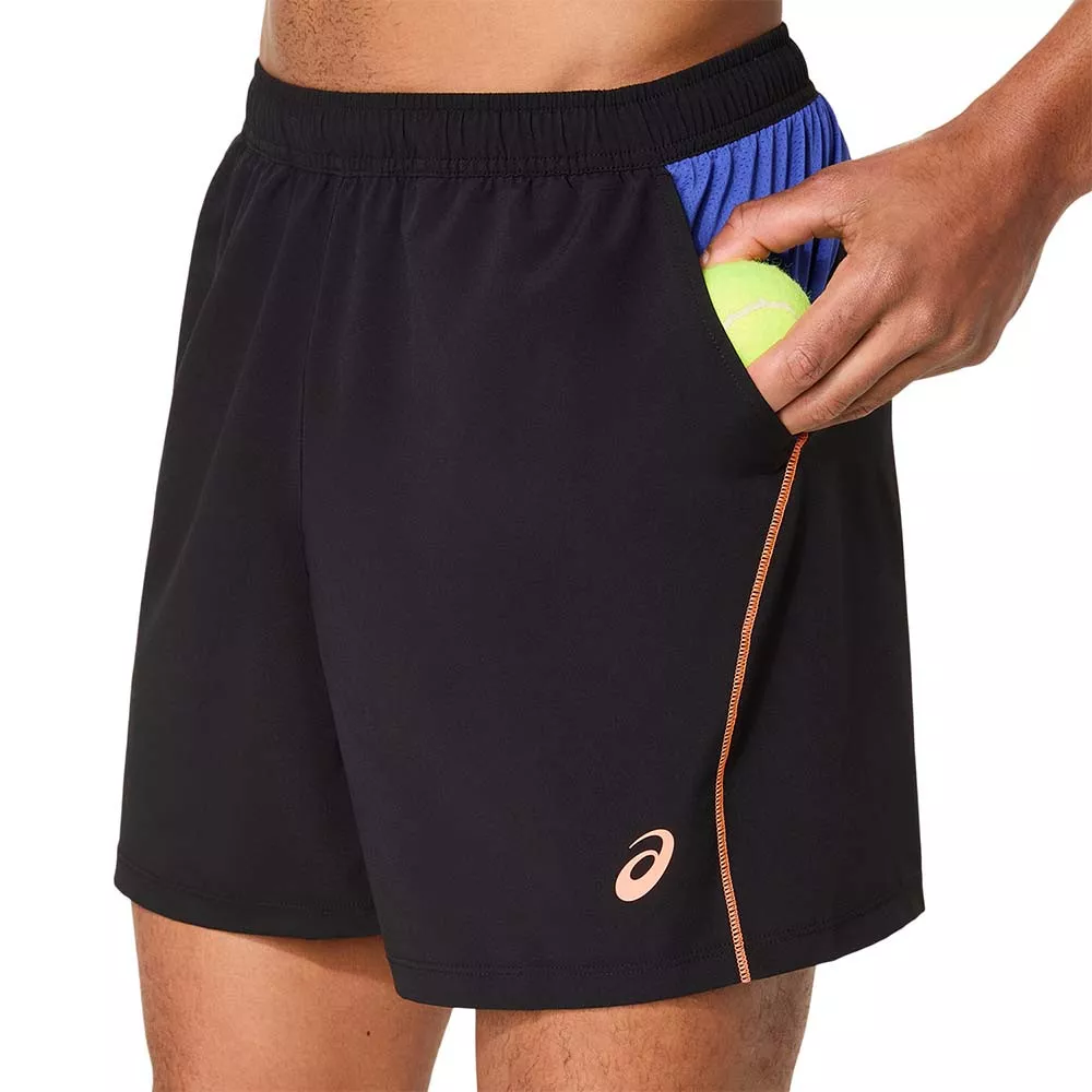 Short Asics Padel Court Noir / Bleu