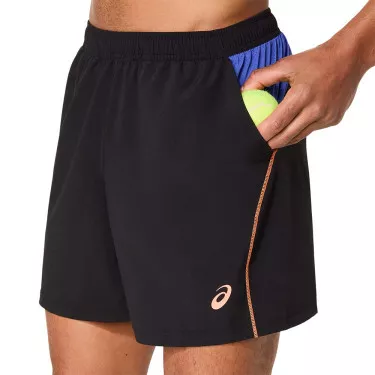 Short Asics Padel Court Noir / Bleu