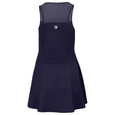 Robe Fila Franja Bleu marine