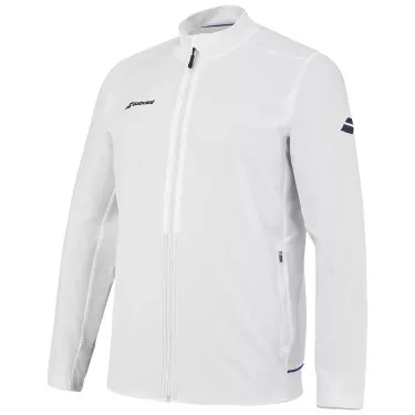 Veste zippée Babolat Play Jacket Blanc