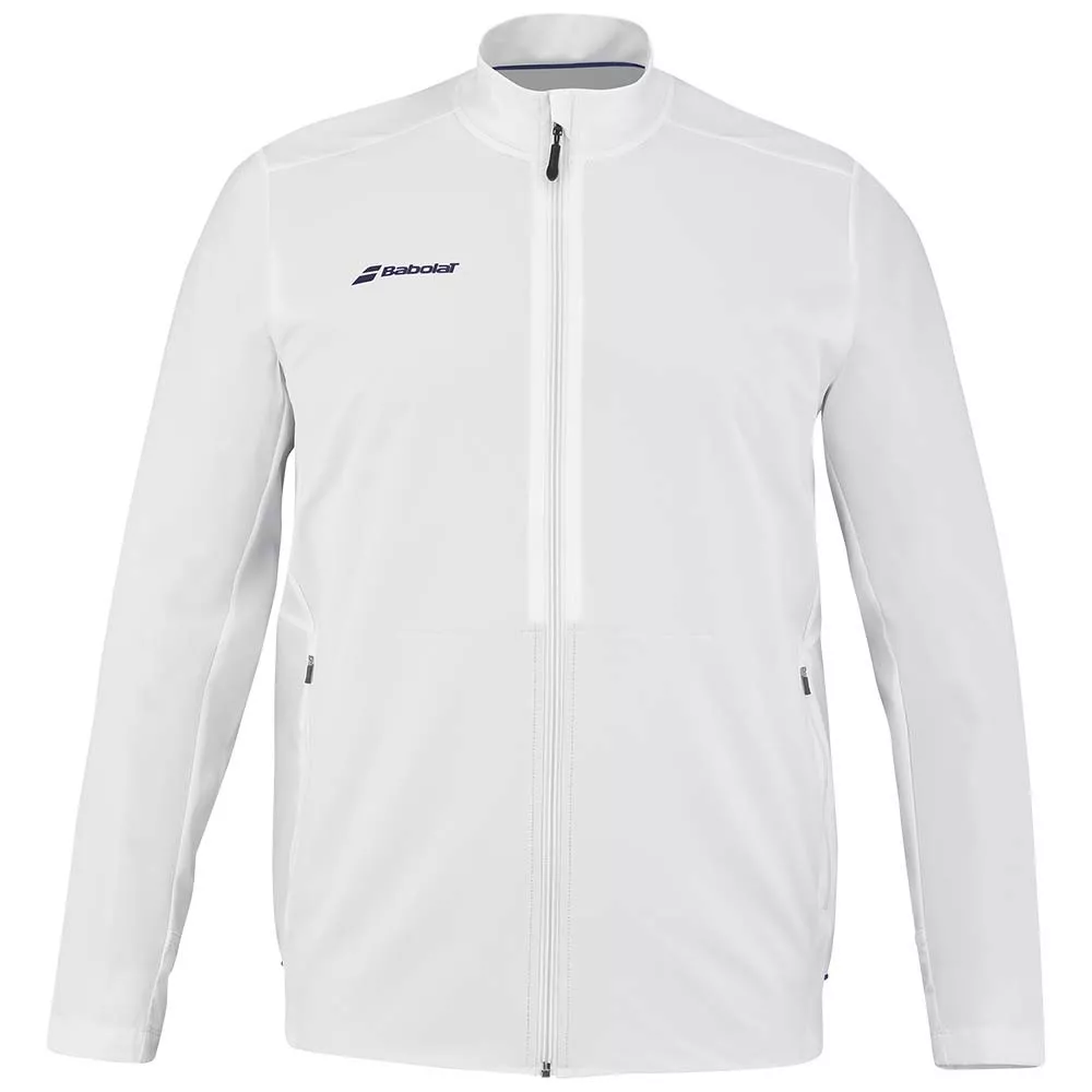 Veste zippée Babolat Play Jacket Blanc