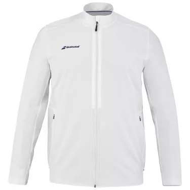 Veste zippée Babolat Play Jacket Blanc
