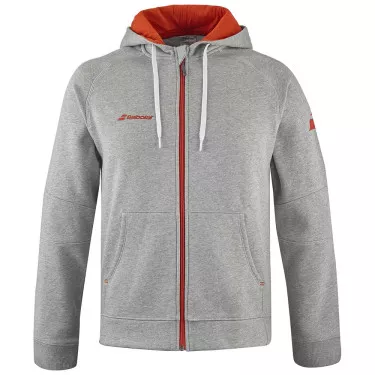 Veste zippée Babolat Exercise Gris chiné / Orange