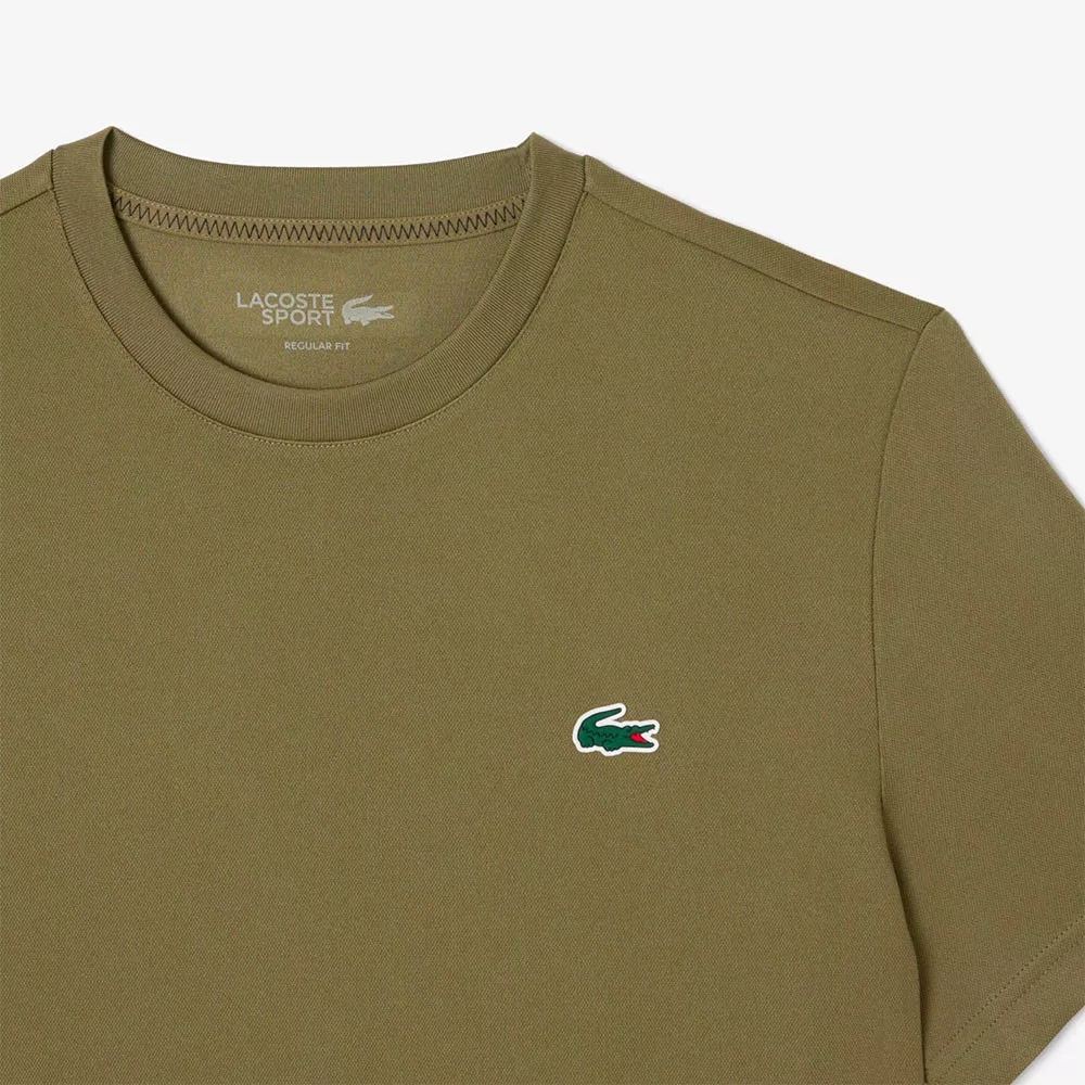 T-shirt Lacoste Ultra Dry Imprimé Kaki