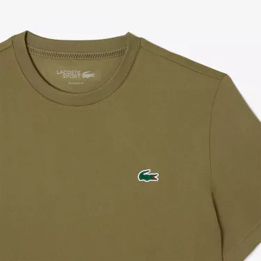 T-shirt Lacoste Ultra Dry Imprimé Kaki