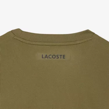 T-shirt Lacoste Ultra Dry Imprimé Kaki