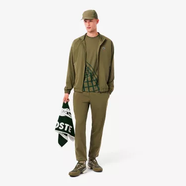 T-shirt Lacoste Ultra Dry Imprimé Kaki