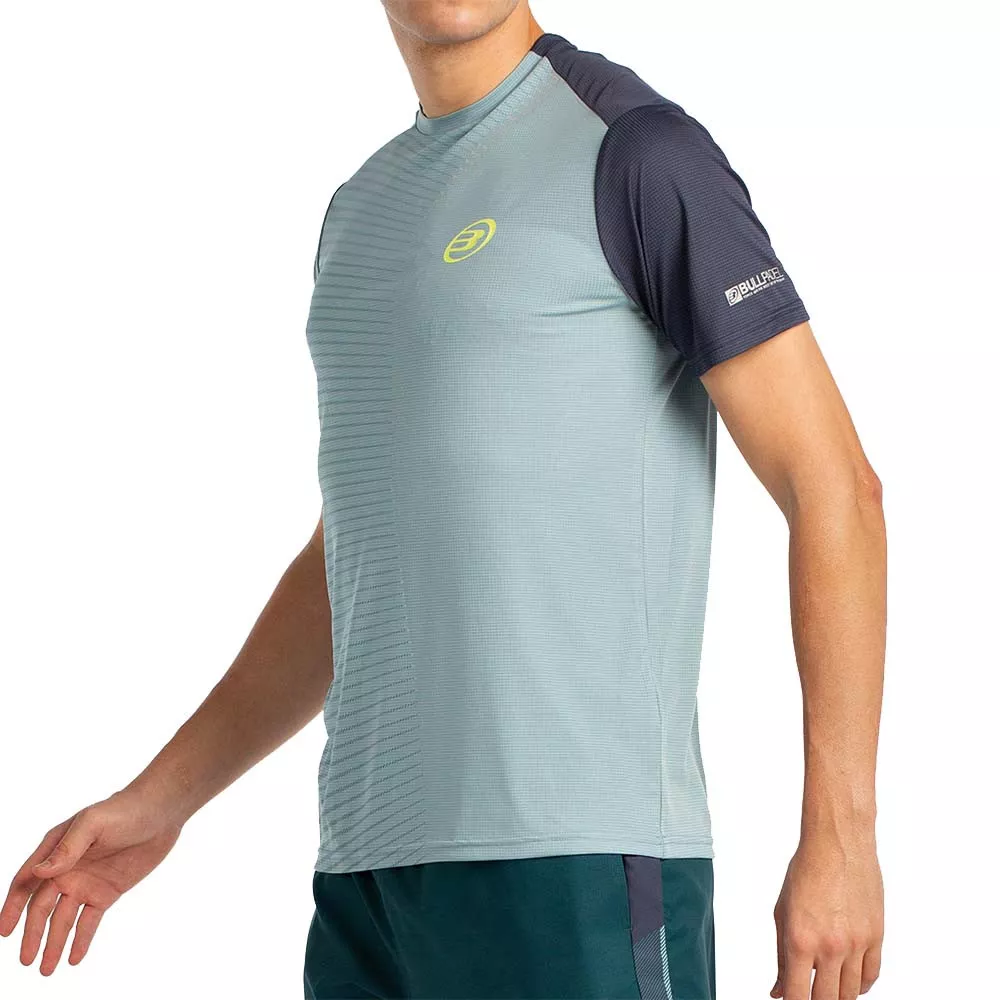 T-shirt Bullpadel Llico Bleu vert