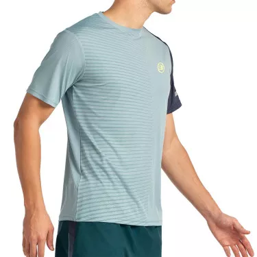 T-shirt Bullpadel Llico Bleu vert