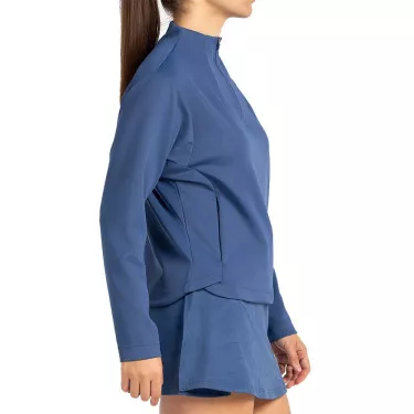Sweatshirt Bullpadel Femme Culle Bleu