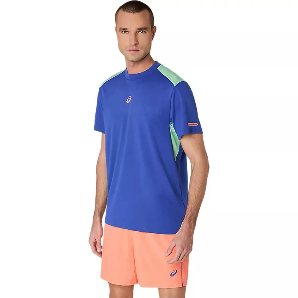 T-Shirt Asics Padel Court SS Munt / Koraal