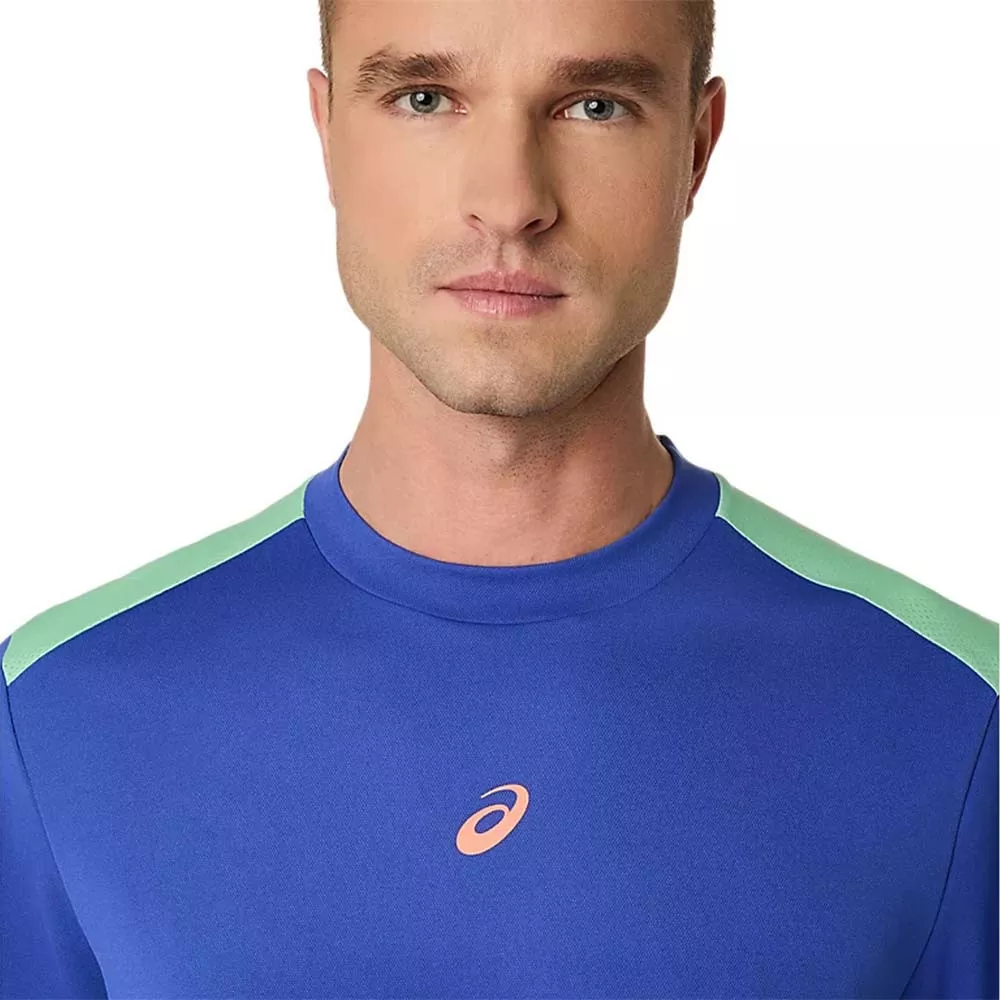 T-Shirt Asics Padel Court SS Munt / Koraal