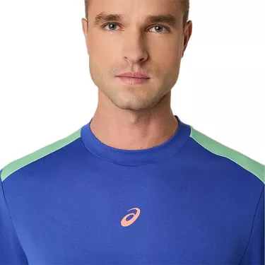T-Shirt Asics Padel Court SS Munt / Koraal