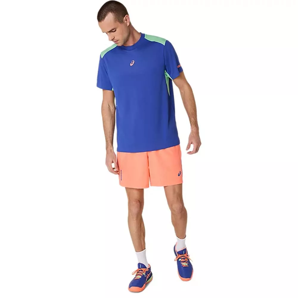 T-Shirt Asics Padel Court SS Munt / Koraal