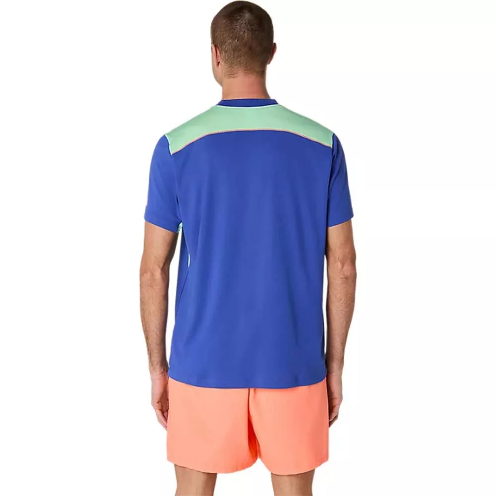 T-Shirt Asics Padel Court SS Munt / Koraal