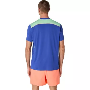 T-Shirt Asics Padel Court SS Munt / Koraal