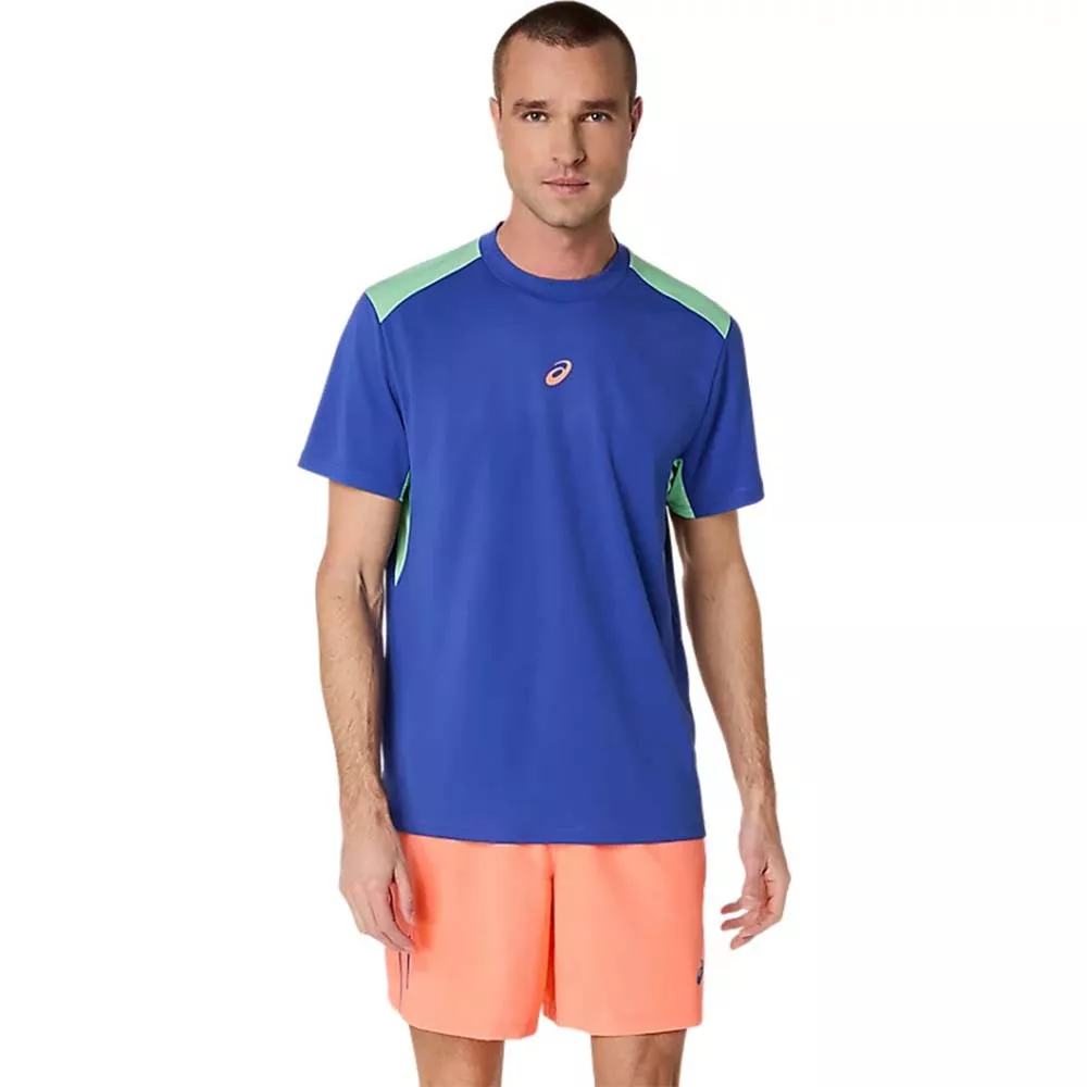 T-Shirt Asics Padel Court SS Munt / Koraal