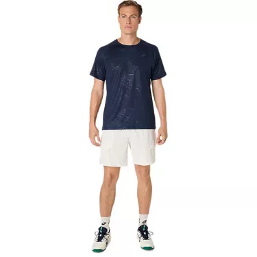 T-Shirt Asics Game All Over Bleu nuit