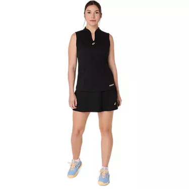 Asics Court Tanktop Zwart/Mint